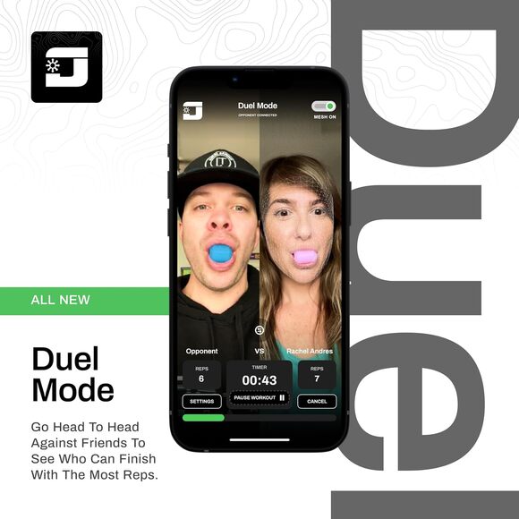 Jawzrsize Women Jaw Exerciser Set, Face Toner, Double Chin Reducer, Neck Fitness - Picture 7 of 14